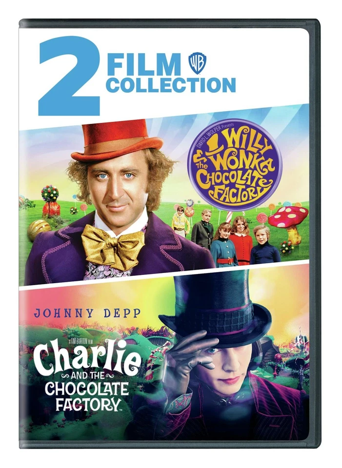 Willy Wonka and the Chocolate Factory / Charlie and the Chocolate Factory DVD - Image 2 of 4