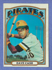 1972 Topps Baseball #125 Dave Cash Pittsburgh Pirates  VG+/EX
