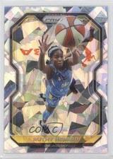 2021 Panini Prizm WNBA Ice Prizm Ruthy Hebard #84 1u6