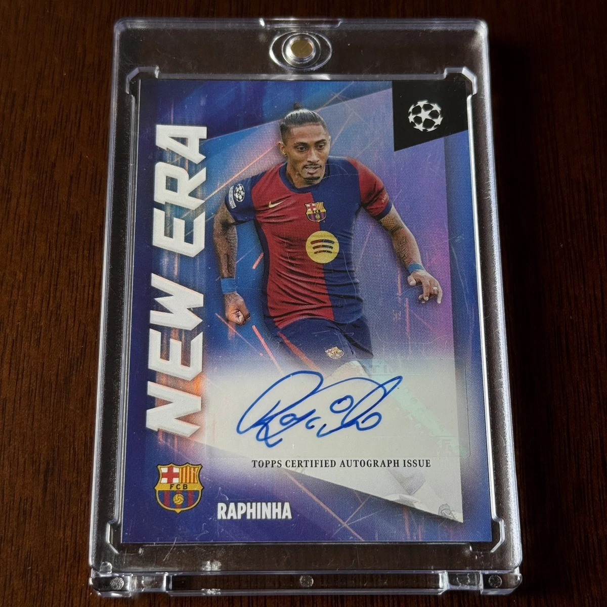 FC Barcelona Soccer Original Autographed Sports Trading Cards