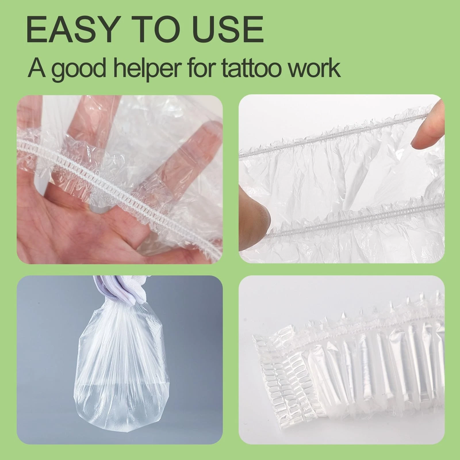 Disposable Arm Rest Tray Liner for Tattoo Trays 11in*12.6in Week Length 41in - product detail image 4