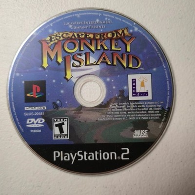 Escape from Monkey Island PlayStation 2 Video Game Teen Adventure PS2