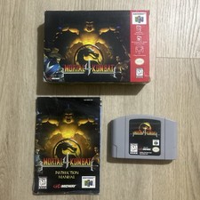 Mortal Kombat 4 (Nintendo 64/N64) Complete CIB Tested Authentic