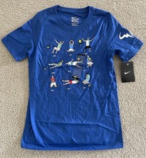 NWT Nike Rafa Rafael Nadal Dri Fit Shirt Tee Youth Boys Size S Small Very Unique