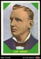 1960 Fleer #44 Cap Anson Cubs HOF 1.5 - FAIR