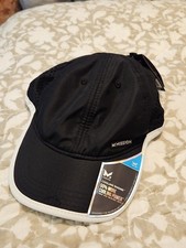 Mission Cooling Performance Hat Black / White 109767 One Size Fits Most NWT