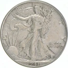 1941 AU Walking Liberty Half Dollar 90% Silver *4514