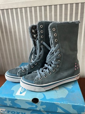 Roxy Damen Sneaker Gr. 41 Blau   gebraucht mit OVP