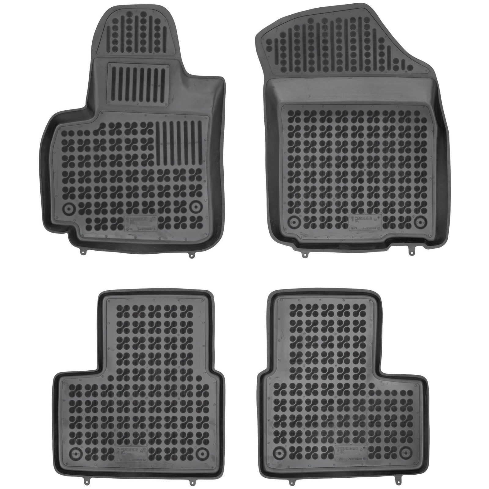 Tapis de sol Suzuki SX4 I en caoutchouc Rezaw-Plast idéal pour la pluie et la boue