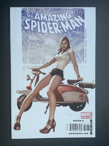 Amazing Spider-Man 602 Adi Granov Mary Jane cover Marvel Comics VF/NM