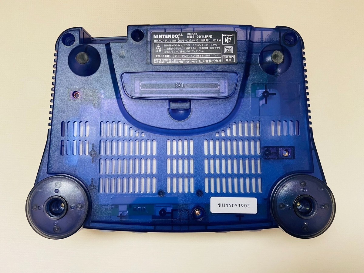 Nintendo 64 Limited Color Midnight Blue console system N64 Nintendo 64 Limited Color Midnight Blue console system N64