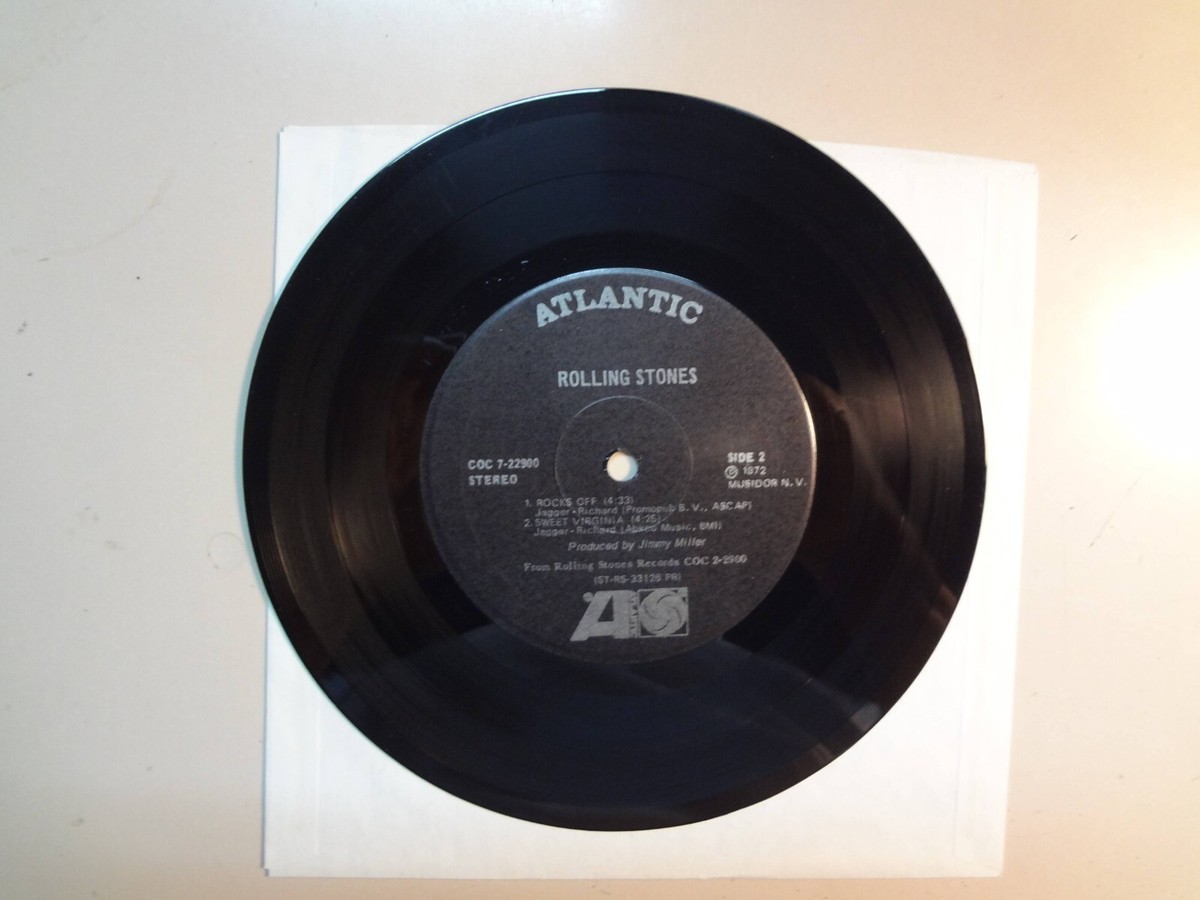 ROLLING STONES: Exile On Main Street Album-U.S. 7