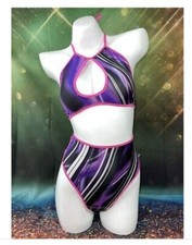 Exotic Dancer Stripper Wear Two Piece lingerie Outfit