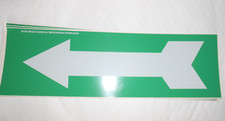 Directional Arrow Stickers PVC Self Adhesive Waterproof Signs-7 pieces