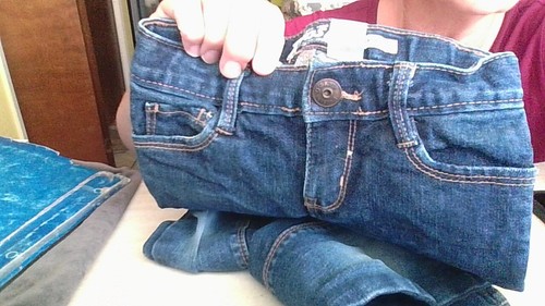 B'gosh Skinny Kids 4 Denim Jeans 21" Waist/40-42.5 Height Adj Waist WEAR TO KNEE - Picture 13 of 15