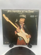 Jimi Hendrix At His Best Vol. 1 Vintage Vinyl LP 1972 SagaPan Record PAN-6313
