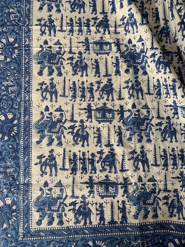 THE Bombay Store Bedding Blue and White Elephants Read - Picture 9 of 9