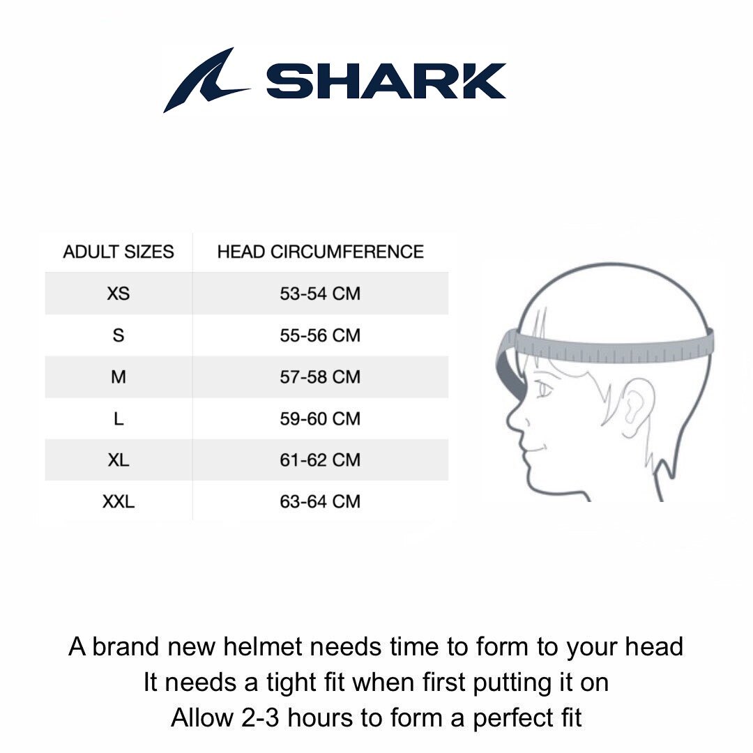 Shark Oxo Modular Helmet Rydger - Gloss Black Silver Red | eBay