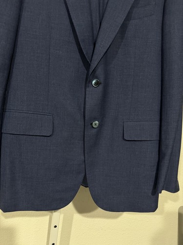 ISAIA Base “GREGORY” Summer Multicolor Blue 2 Pc Suit Wool Linen Silk Mohair 42L - Picture 8 of 24