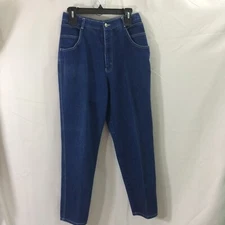 Gitano Vintage 90s Jeans High Rise Tapered Leg Dark Wash Cotton Blend Size 14