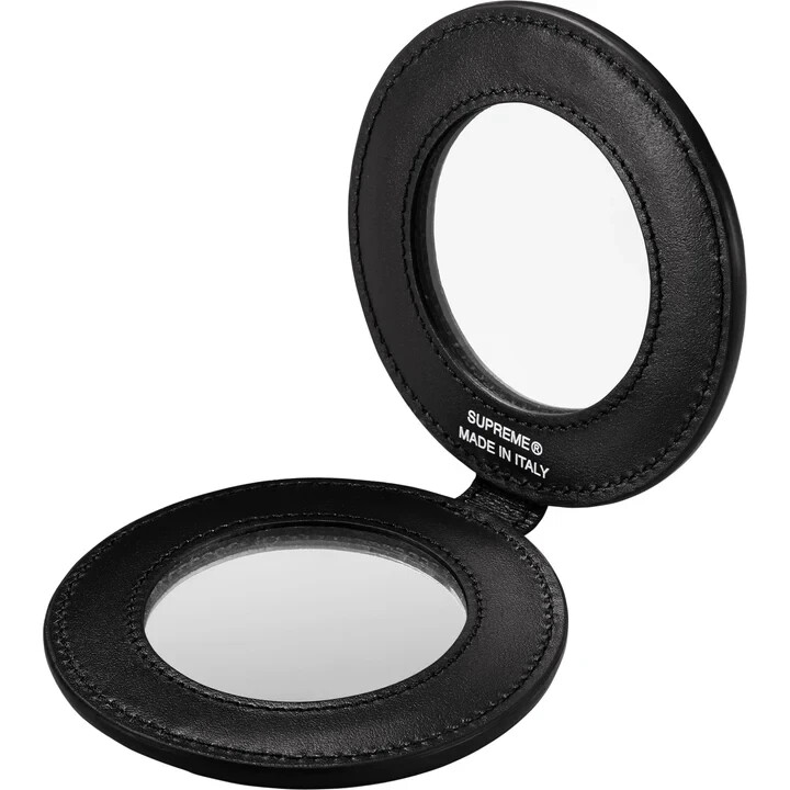 メイク道具・化粧小物 Supreme Leather Pocket Mirror \