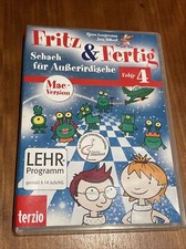 Chessbase Fritz & Fertig 4 - Schach für Außerirdische MAC Version Top Zustand