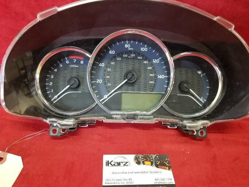 Speedometer Cluster MPH ID 83800-0ZX10 Fits 14-16 COROLLA 2057 | eBay