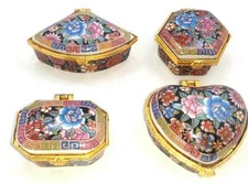 Porcelain Trinket - Pill Box Set 15038