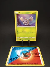 Rowlet 18/236 Cosmic Eclipse NM Regular Common Pokemon Card 