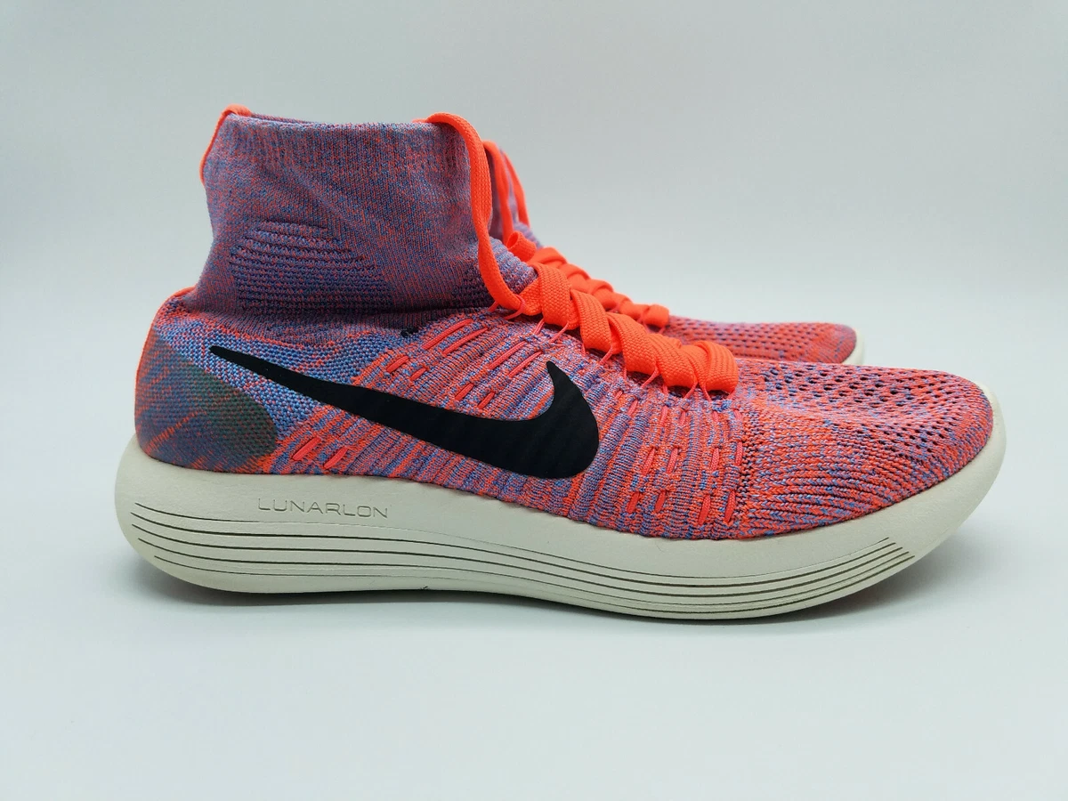 Nike Lunarepic Flyknit Hi Women&#039;s Running Shoes Lunarlon 818677-401 | eBay