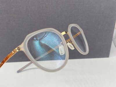 ic Berlin Brille Damen rund grau rose gold  Panto Juna NP499  matt