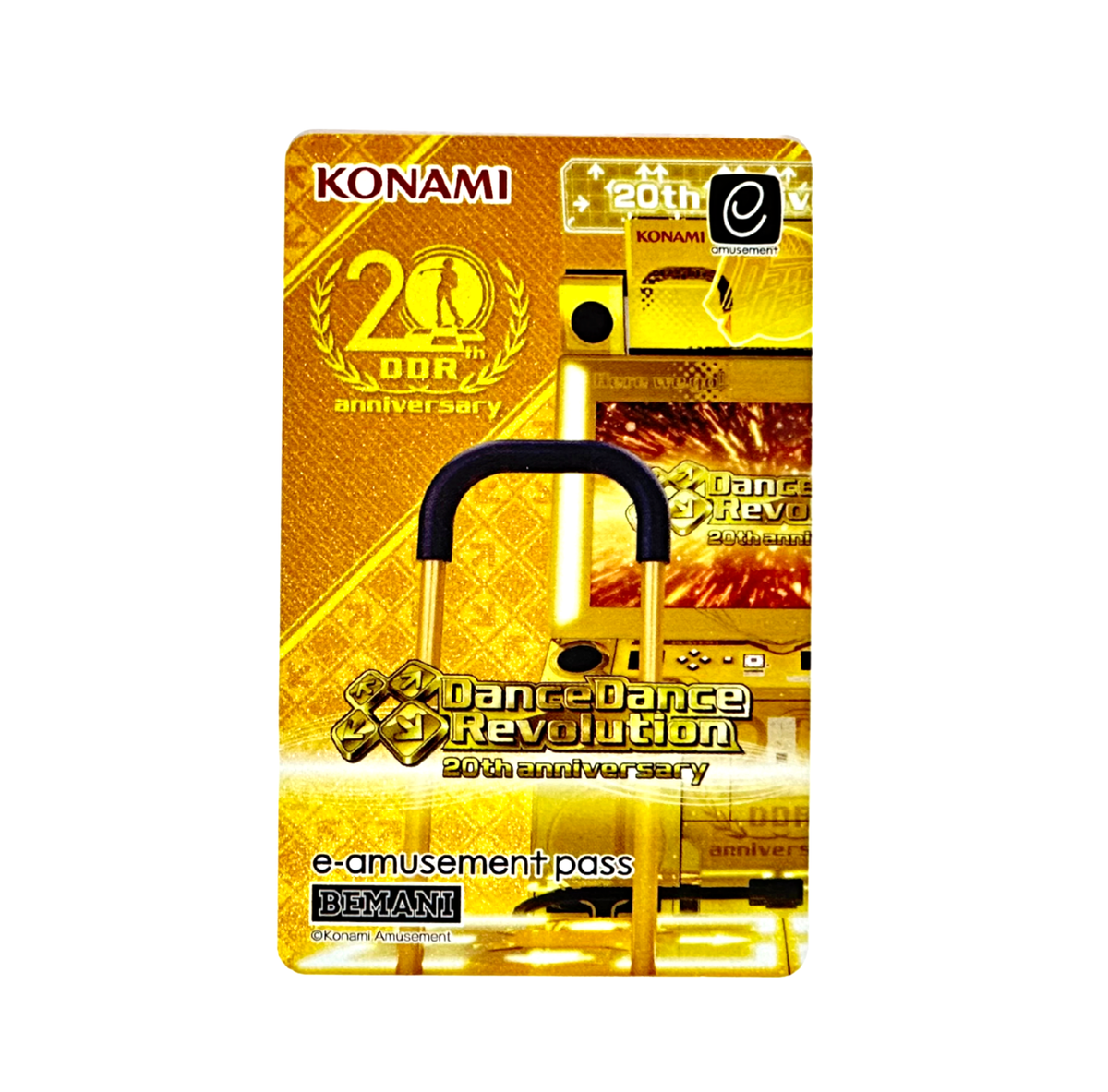 KONAMI e-AMUSEMENT PASS Dance Dance Revolution 20th KONAMI e-AMUSEMENT PASS Dance Dance Revolution 20th