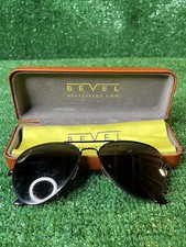 bevel sunglasses aviator style