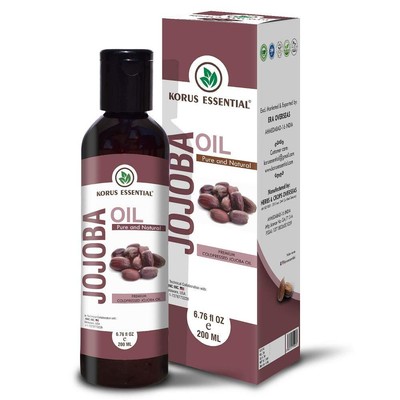 Korus Essential Jojobaöl Für Versorgt Haar 200ml