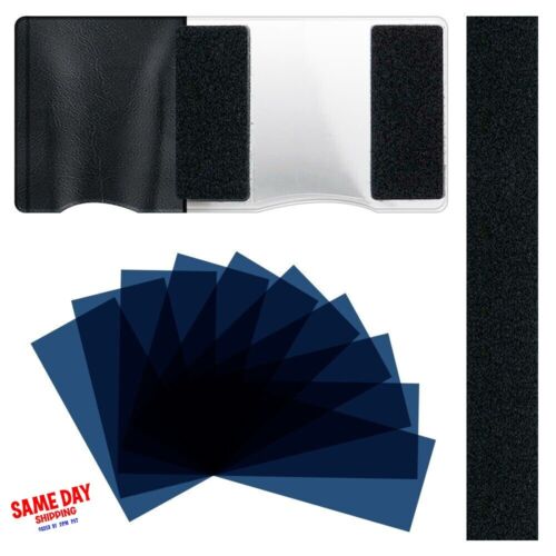 Gel Light Filter Photography 12 Colour Lamp Transparent Plastic Sheet Film 10Pcs - Picture 5 of 14