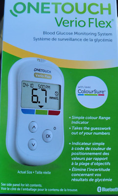 ONE TOUCH VERIO FLEX BLUTZUCKERMESSSYSTEM-KIT.