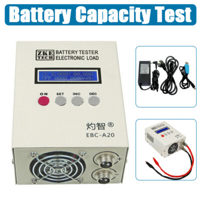 EBC-A20+ Elektronische Last Battery Tester Power für mobile Akku Kapazität NEU