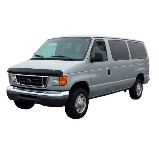 Protector de capó BugFlector Bug Shield Deflector para Ford E350 E450 E150 1992-2007 Foto 2 de 4