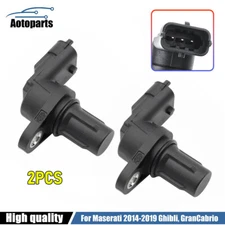 2x Engine Camshaft Position Sensor For Maserati Ghibli 2014-19 Gran Cabrio 10-19