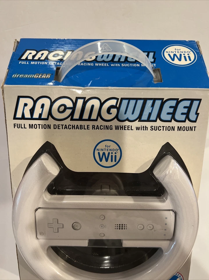 NEW DreamGear Racing Wheel DGWII-1006 Nintendo Wii Mounted Stand Mario Kart - Image 4 of 4