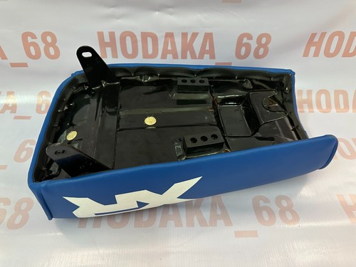 Honda XR80 1984 nuevo panel completo de asientos de motocicleta (azul). Fit Honda XR80 1979-83. - Imagen 9 de 14