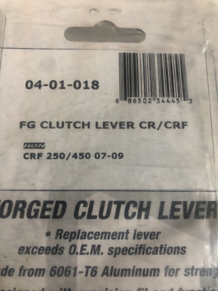 Palanca de embrague, Sunline - 04-01-018 - Forjado OEM repuesto plateado Foto 2 de 4