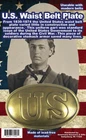 U.S CIVL WAR REPLICA WAIST BELT BUCKLE PLATE NEW