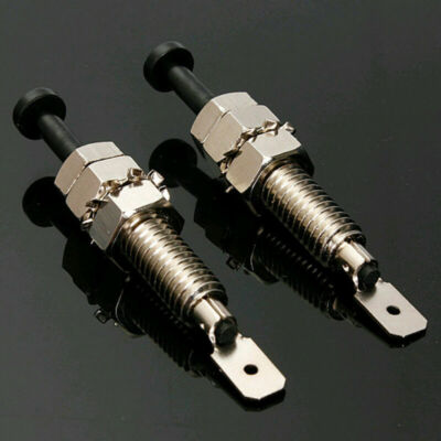 2PCS Universal Car Auto Truck Bonnet Alarm Light Hood Door pin switch ...