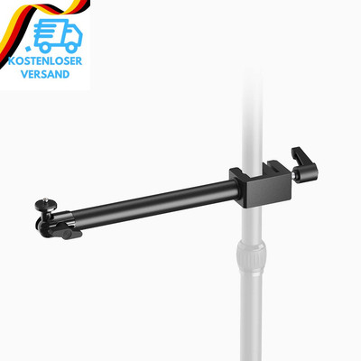 Elgato Solid Arm, Befestigungsarm Mit Gepolsterter Klemme Für Einfaches Befestig