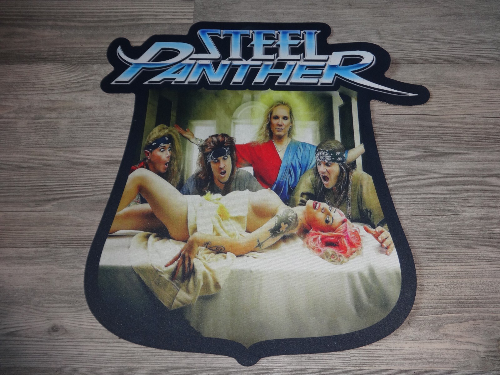 Steel Panther Patch Backpatch Laser Cut Glam Hair Metal Cinderella Skid
