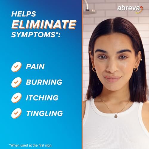 Abreva Cold Sore Treatment 10 Percent Docosanol Pack of 2 Tubes 0.07 Oz Each - Bild 7 von 10