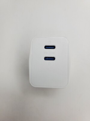 Insignia 35W Dual Port USB-C Travel Wall Charger for Apple iPhone 16 15 14 13 12