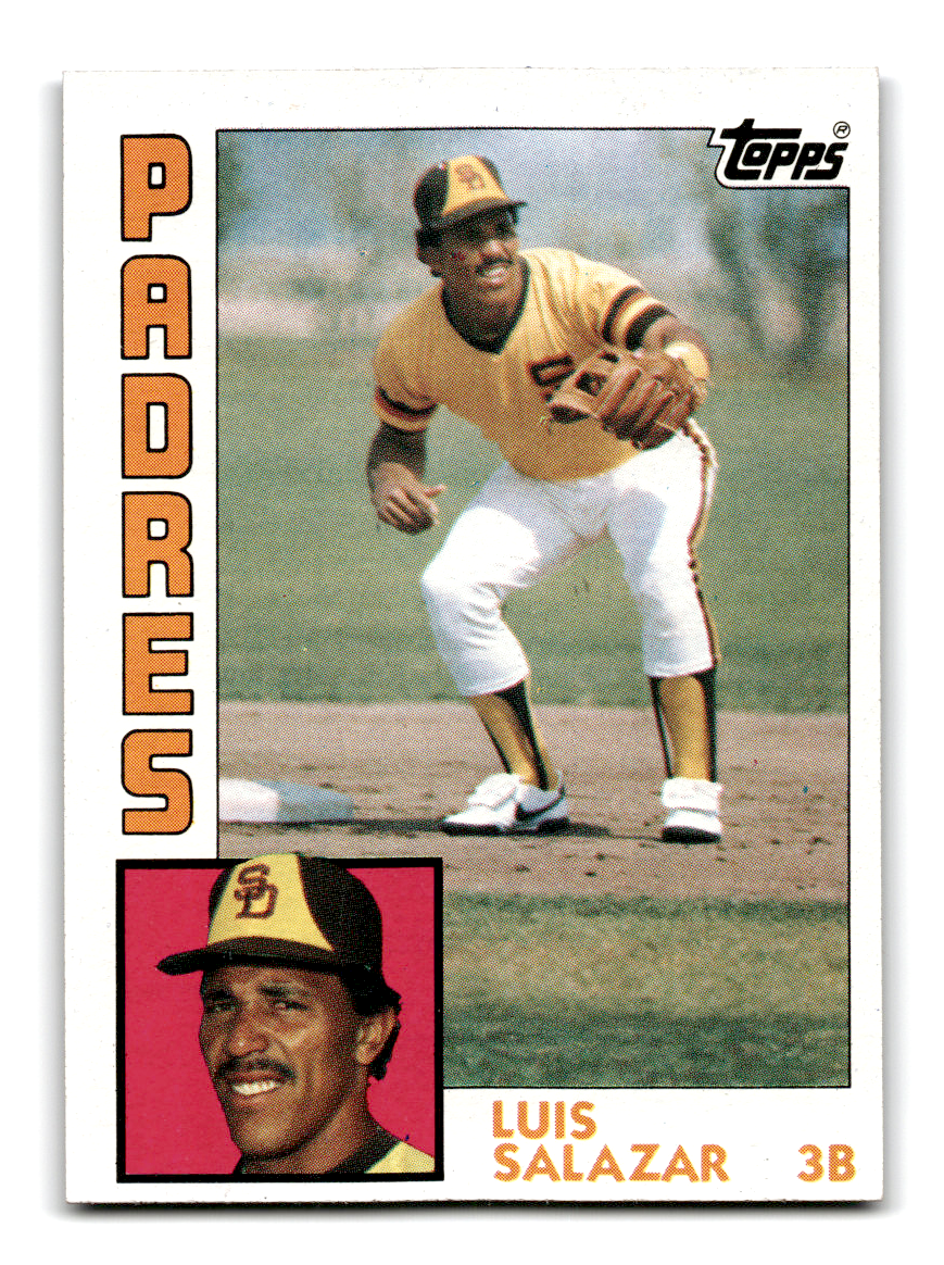 1984 Topps Baseball Card #68 - Luis Salazar (San Diego Padres) | eBay