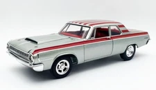 RARE 1964 DODGE D300 TOM'S GARAGE MOPAR MAX WEDGE MOTOR CAR 1:18 ACME A1806900TG